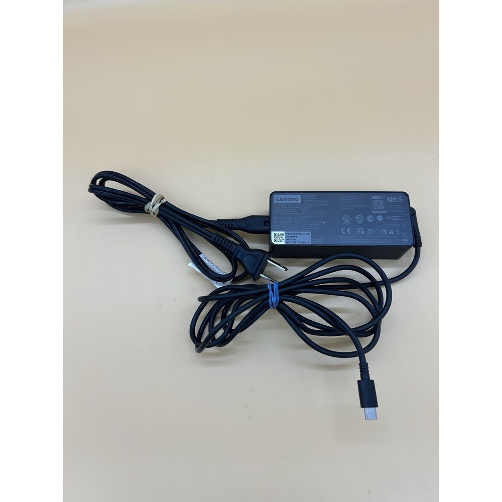Genuine Lenovo 65W USB-C Type-C Charger AC Adapter ADLX65YCC2D OEM